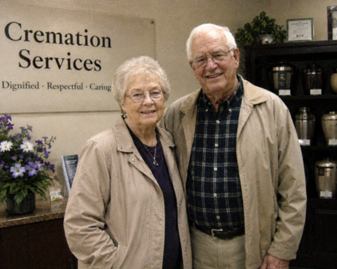 Rachel and Dan, founders of Golden Passage Pet Cremation